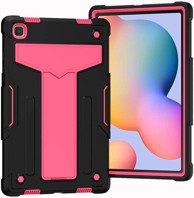NIKCORP Oklopna zaštitna maska za Samsung Galaxy Tab A8 10,5" s ugrađenim postoljem trodijelna, crna